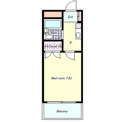 東京都豊島区南大塚１丁目 賃貸マンション 1K