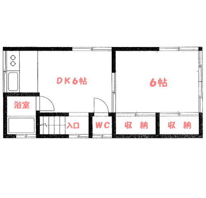東京都豊島区雑司が谷1丁目 賃貸アパート 1DK