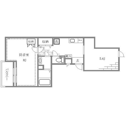 東邦音楽大学 マンション 2K