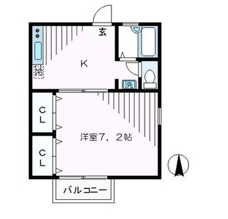 東京都文京区白山２丁目 賃貸アパート 1K