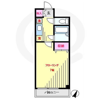 東京都文京区千石４丁目 賃貸マンション 1K