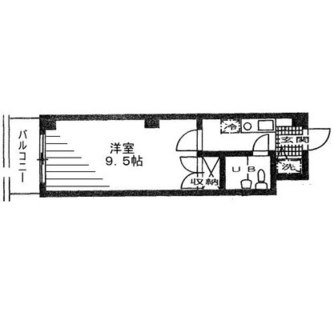 東京都文京区小日向３丁目 賃貸マンション 1K