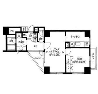 東京都豊島区東池袋５丁目 賃貸マンション 1LDK