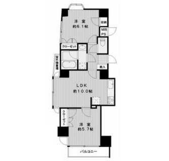 東京都文京区大塚３丁目 賃貸マンション 2LDK