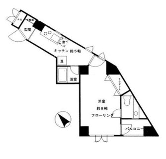 東京都豊島区南大塚１丁目 賃貸マンション 1K