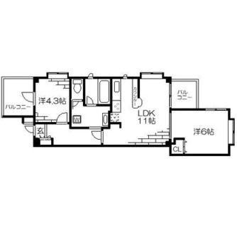 東京都文京区千石４丁目 賃貸マンション 2LDK