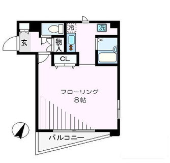 東京都豊島区南大塚１丁目 賃貸マンション 1K