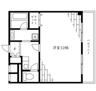 東京都豊島区南大塚１丁目 賃貸マンション 1K