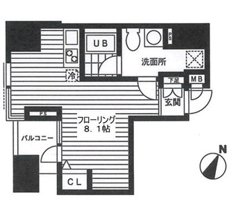 東京都文京区音羽１丁目 賃貸マンション 1R