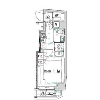 東京都豊島区北大塚３丁目 賃貸マンション 1K