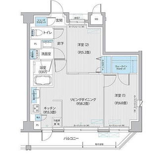 東京都文京区小石川５丁目 賃貸マンション 2LDK