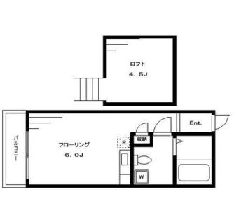 東京都豊島区南大塚１丁目 賃貸アパート 1R