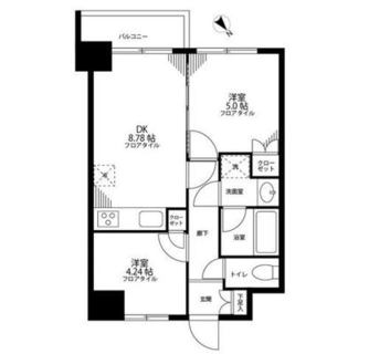 東京都豊島区東池袋５丁目 賃貸マンション 2DK