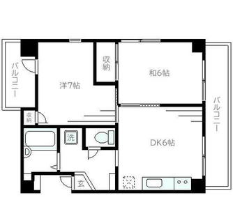 東京都豊島区巣鴨３丁目 賃貸マンション 2DK