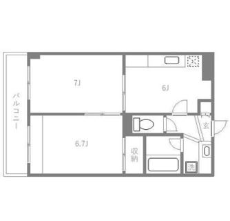 東京都豊島区南大塚１丁目 賃貸マンション 2DK