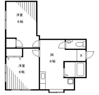 東京都豊島区南大塚１丁目 賃貸マンション 2DK