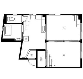 東京都豊島区南大塚１丁目 賃貸マンション 2DK