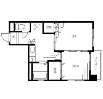 東京都豊島区北大塚３丁目 賃貸マンション 2K