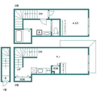 東京都豊島区北大塚１丁目 賃貸アパート 1LDK