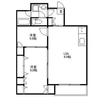 東京都文京区本駒込６丁目 賃貸マンション 2DK